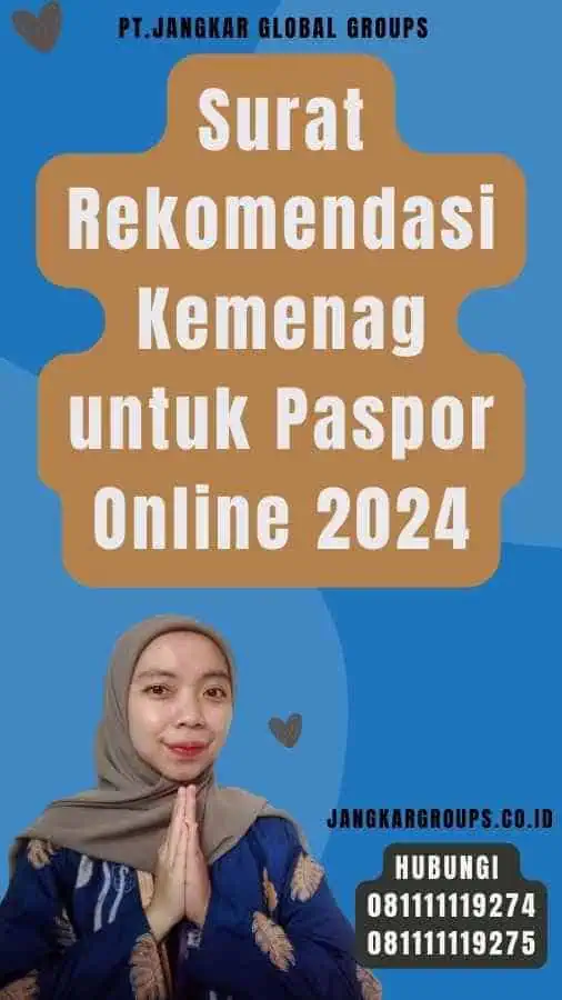 Surat Rekomendasi Kemenag untuk Paspor Online 2024