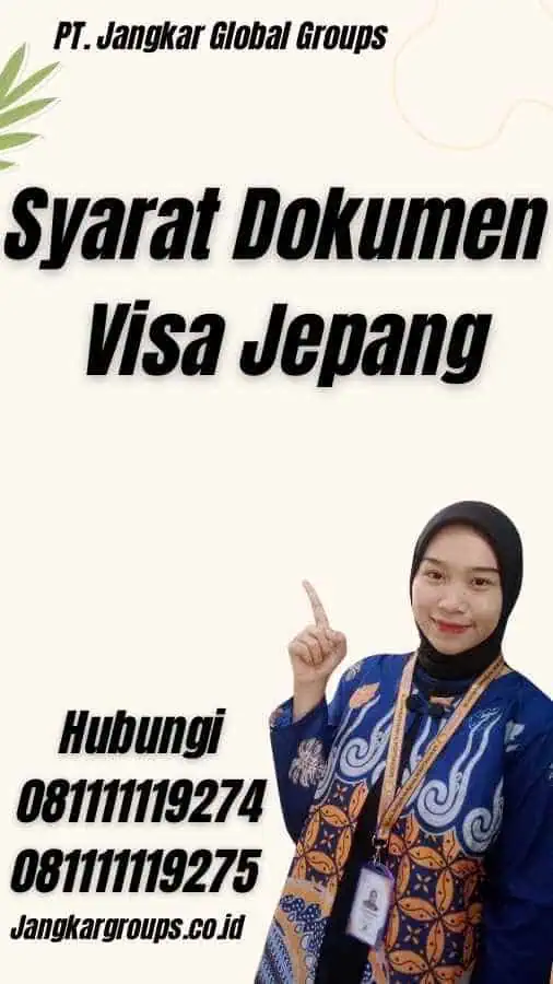 Syarat Dokumen Visa Jepang