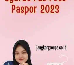 Syarat Pas Foto Paspor 2023