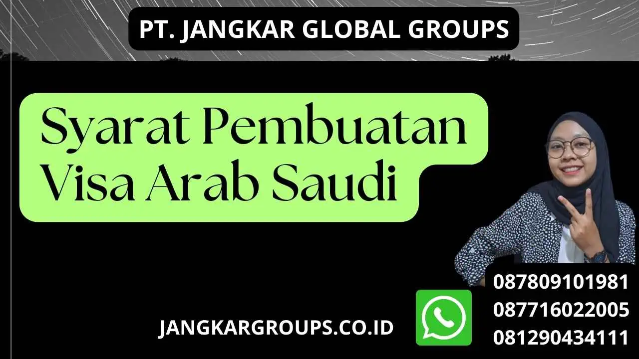 Syarat Pembuatan Visa Arab Saudi