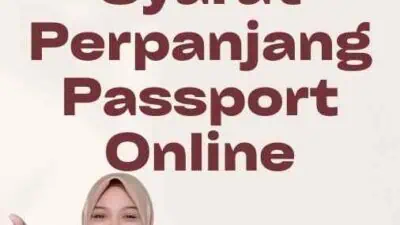 Syarat Perpanjang Passport Online