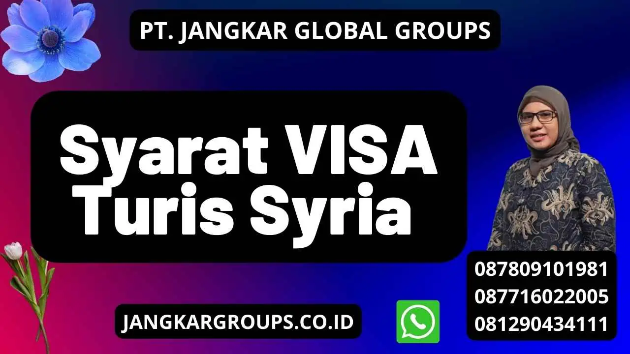 Syarat VISA Turis Syria 