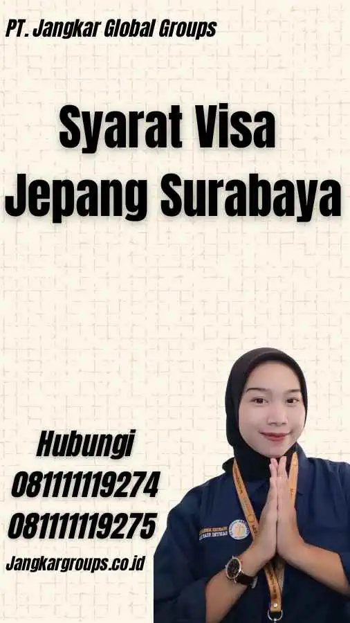 Syarat Visa Jepang Surabaya