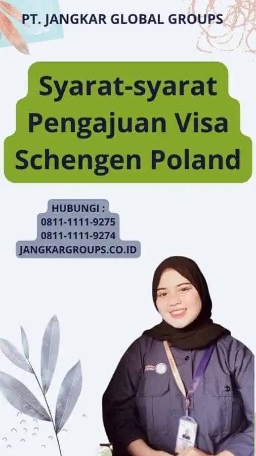 Syarat-syarat Pengajuan Visa Schengen Poland