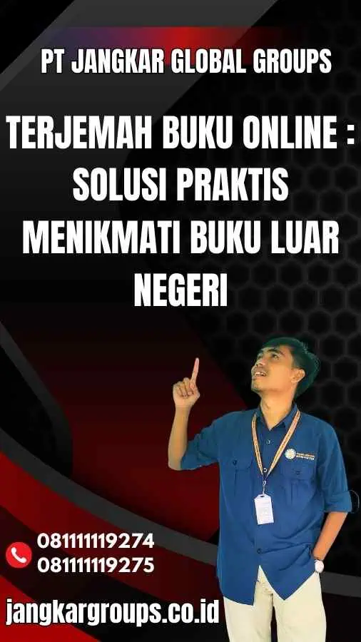 Terjemah Buku Online Solusi Praktis Menikmati Buku Luar Negeri