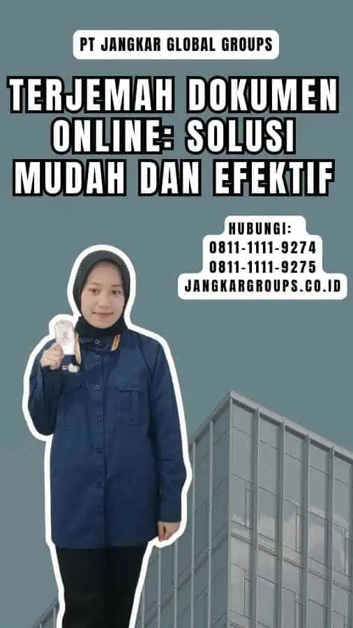 Terjemah Dokumen Online Solusi Mudah dan Efektif