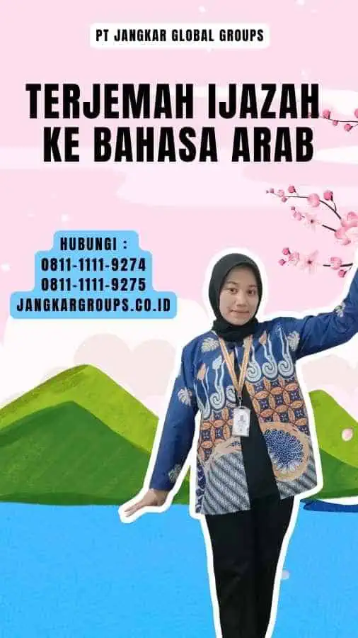 Terjemah Ijazah Ke Bahasa Arab