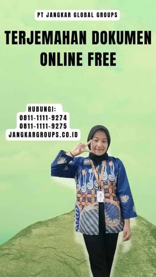 Terjemahan Dokumen Online Free