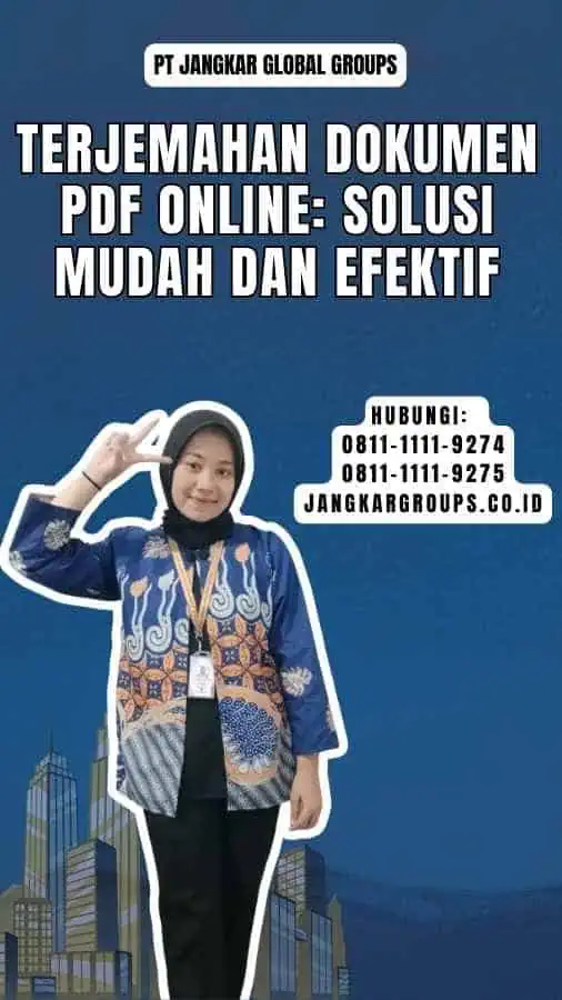 Terjemahan Dokumen PDF Online Solusi Mudah dan Efektif