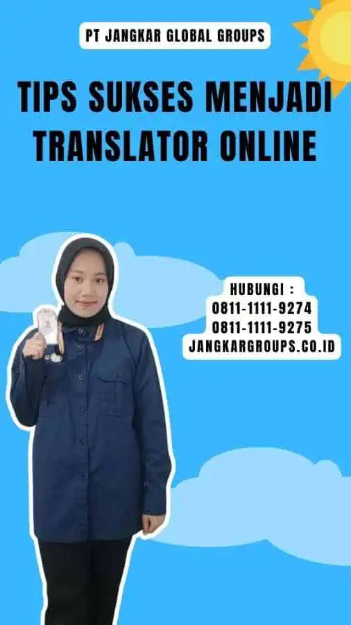 Tips Sukses Menjadi Translator Online