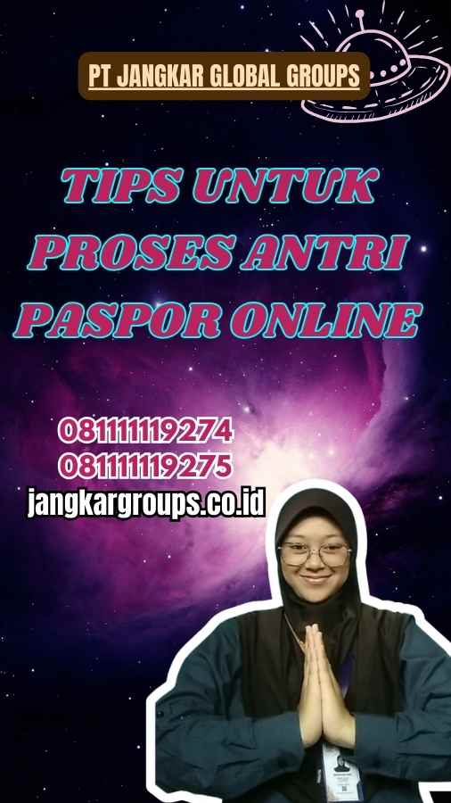 Tips untuk Proses Antri Paspor Online