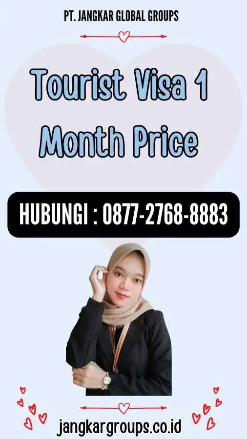 Tourist Visa 1 Month Price