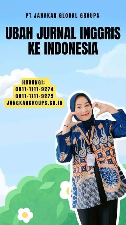 Ubah Jurnal Inggris ke Indonesia