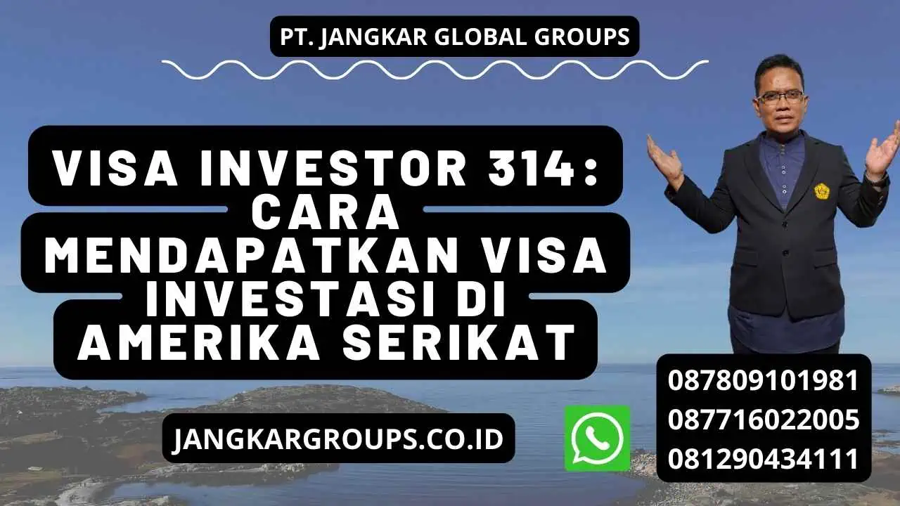 Visa Investor 314: Cara Mendapatkan Visa Investasi di Amerika Serikat