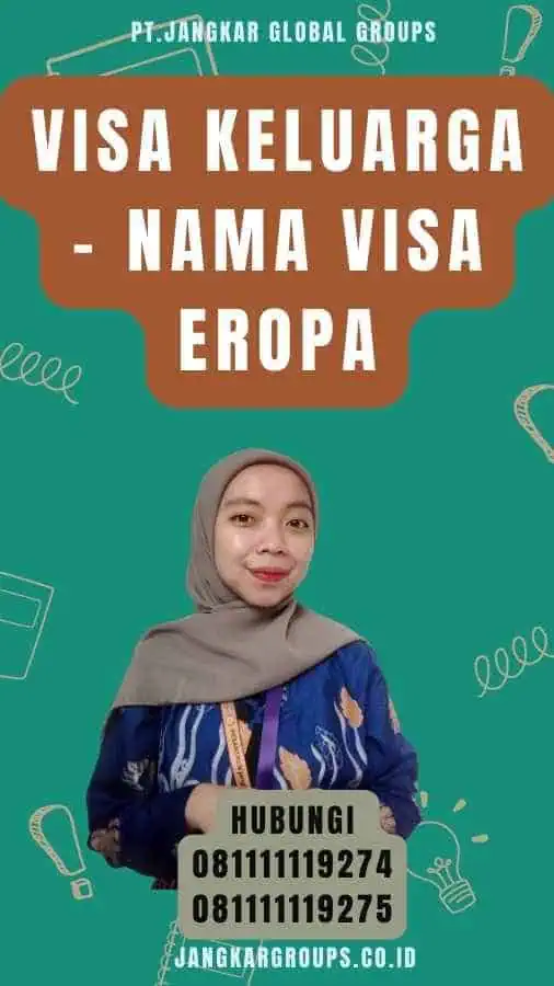 Visa Keluarga - Nama Visa Eropa