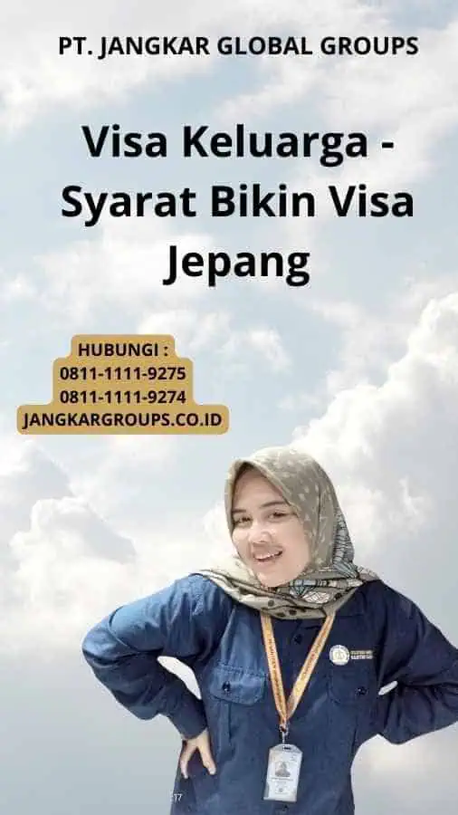 Visa Keluarga - Syarat Bikin Visa Jepang