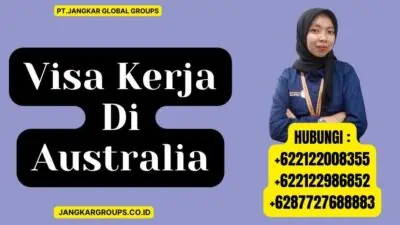 Visa Kerja Di Australia