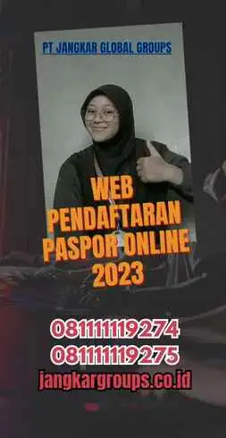 Web Pendaftaran Paspor Online 2023