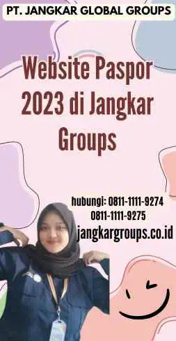 Website Paspor 2023 di Jangkar Groups