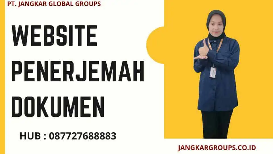 Website Penerjemah Dokumen