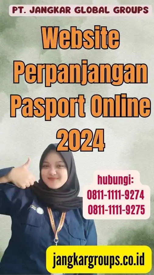 Website Perpanjangan Pasport Online 2024