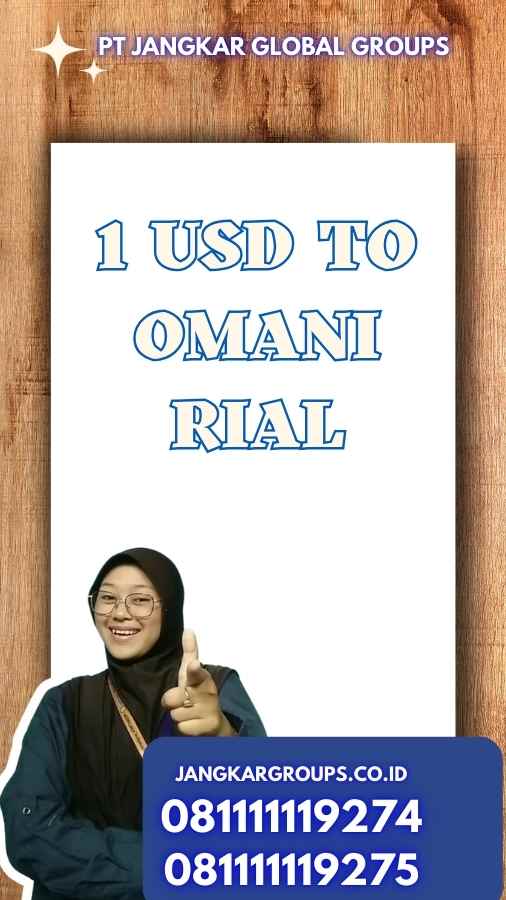 1 USD to Omani Rial