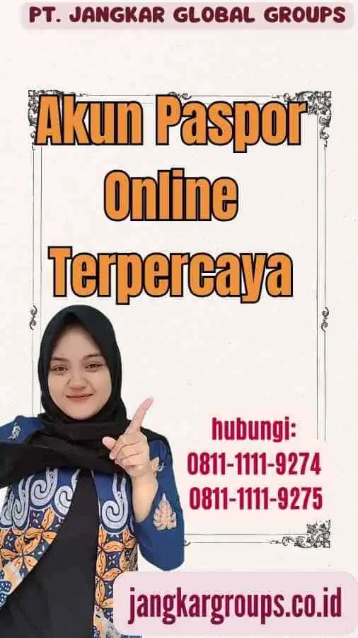 Akun Paspor Online Terpercaya