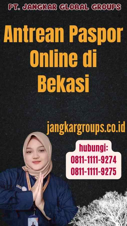 Antrean Paspor Online di Bekasi