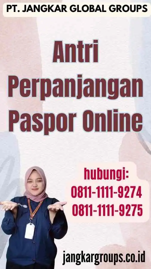 Antri Perpanjangan Paspor Online