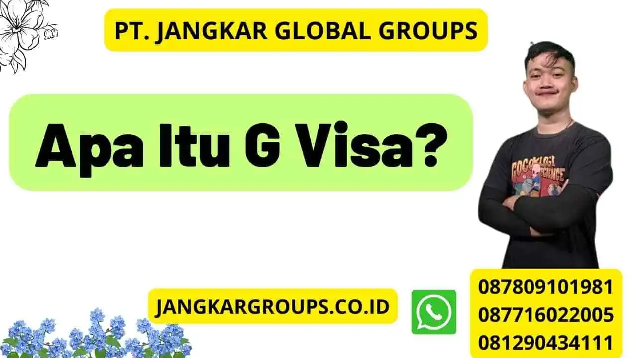 Apa Itu G Visa?