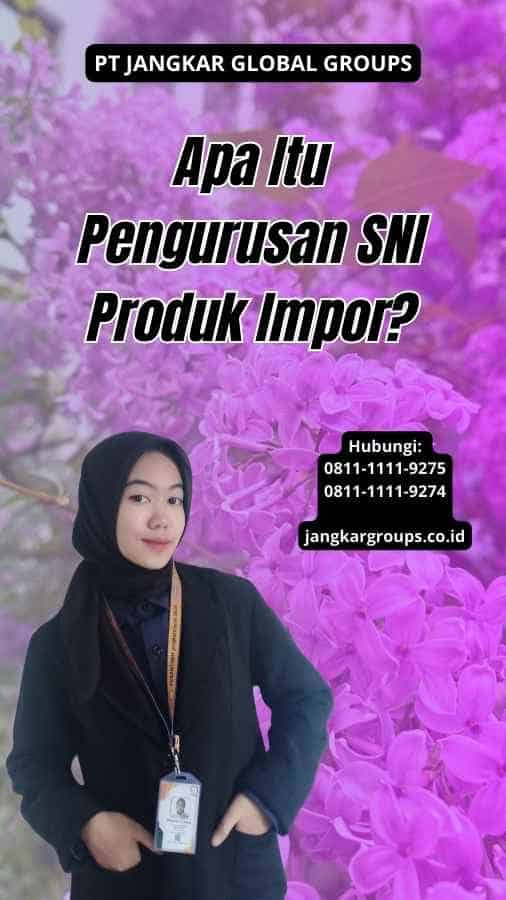 Apa Itu Pengurusan SNI Produk Impor?