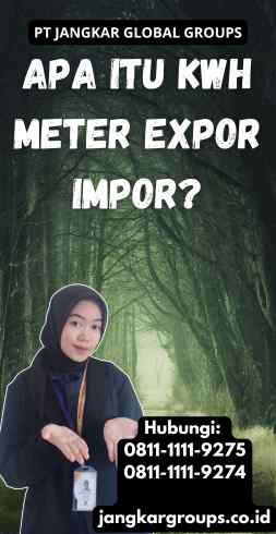 Apa itu Kwh Meter Expor Impor