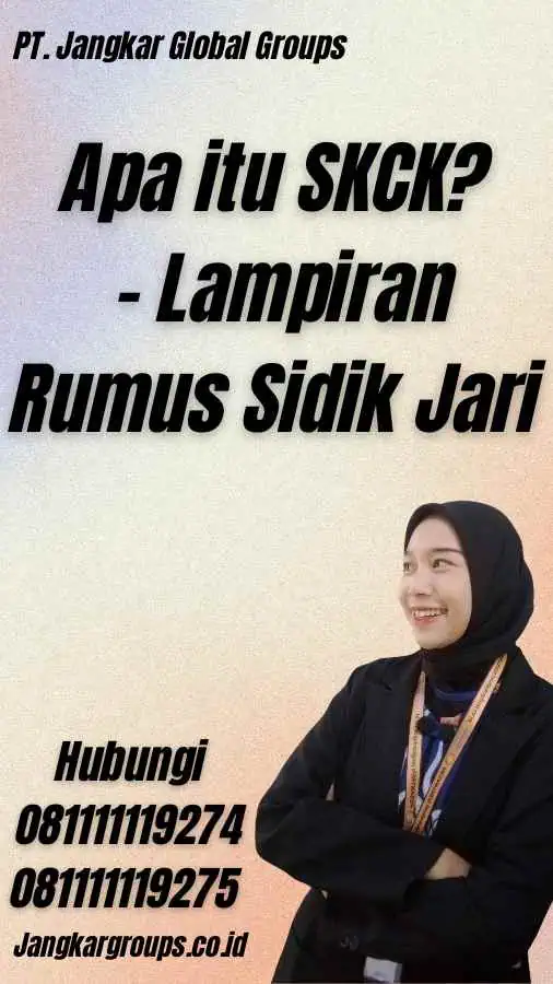 Apa itu SKCK? - Lampiran Rumus Sidik Jari