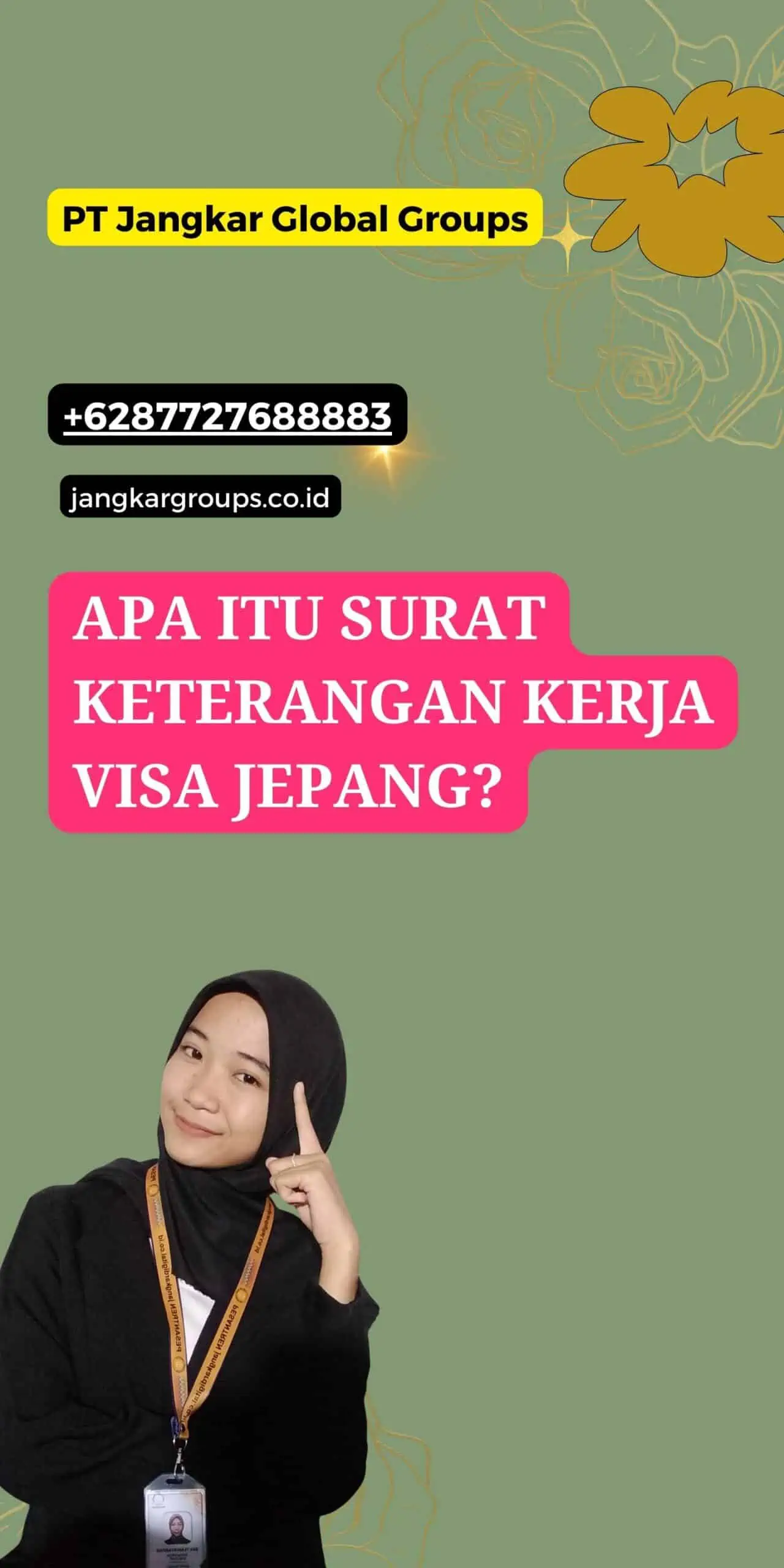 Apa itu Surat Keterangan Kerja Visa Jepang?