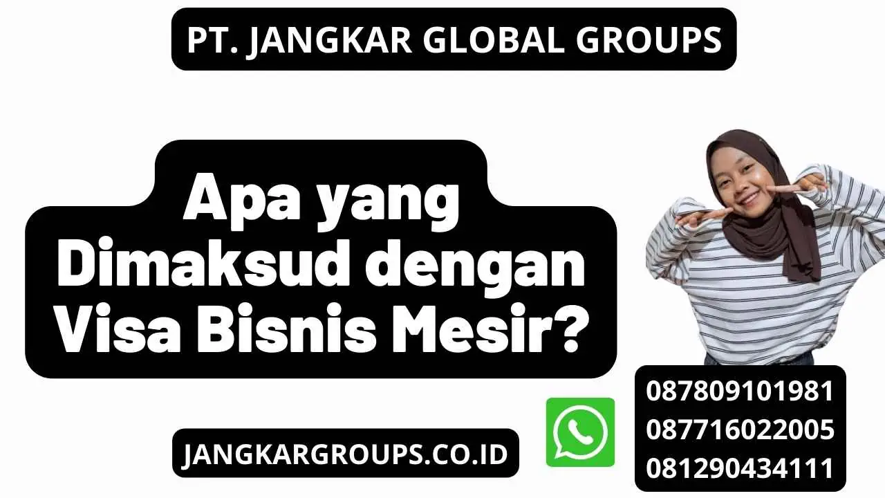 Apa yang Dimaksud dengan Visa Bisnis Mesir?