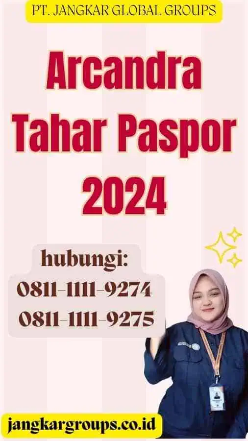 Arcandra Tahar Paspor 2024