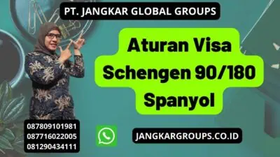 Aturan Visa Schengen 90/180 Spanyol