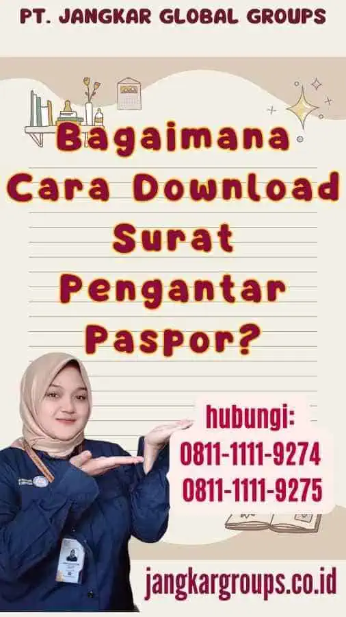 Bagaimana Cara Download Surat Pengantar Paspor