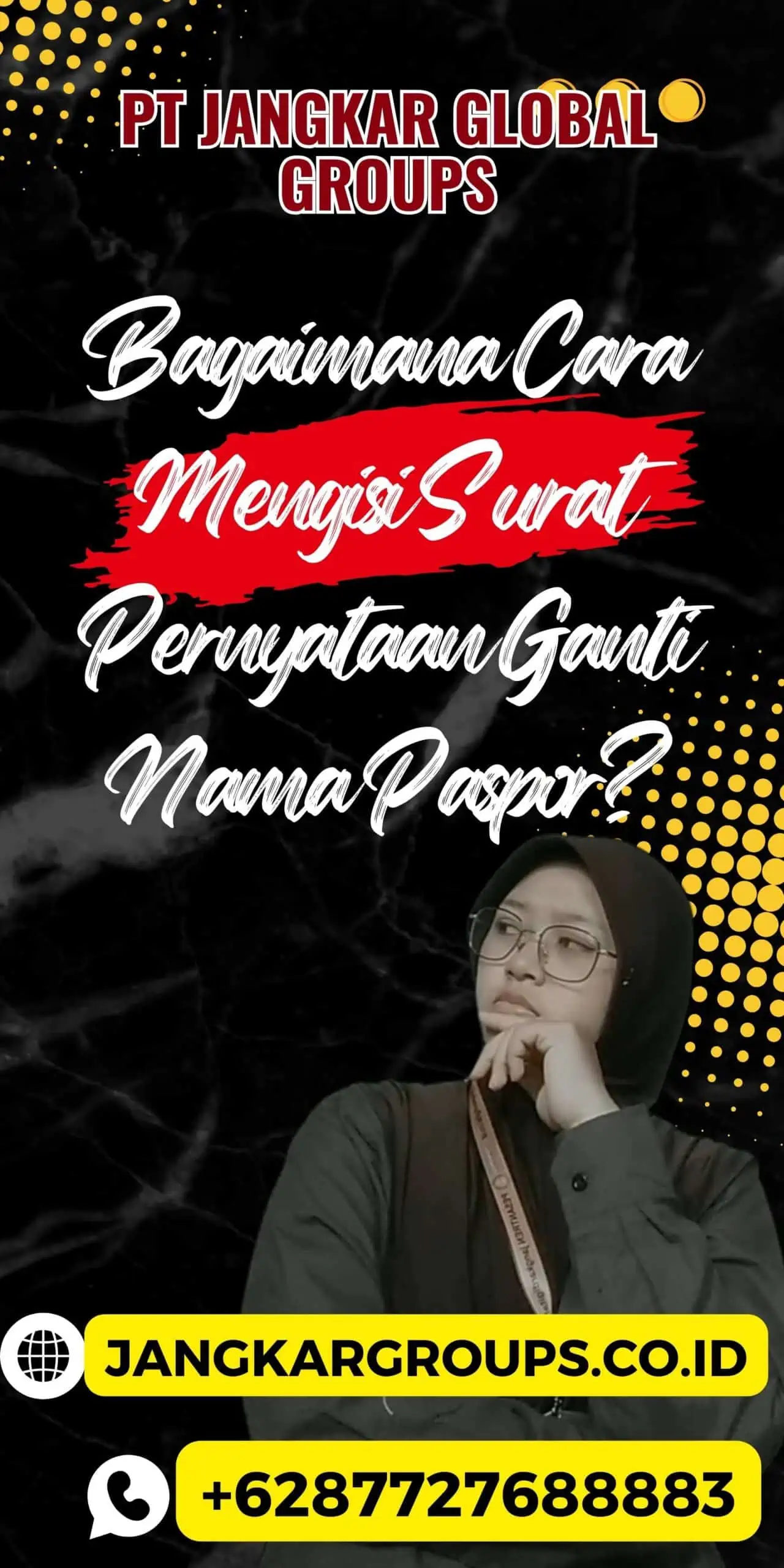 Bagaimana Cara Mengisi Surat Pernyataan Ganti Nama Paspor?