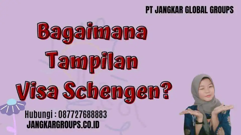 Bagaimana Tampilan Visa Schengen