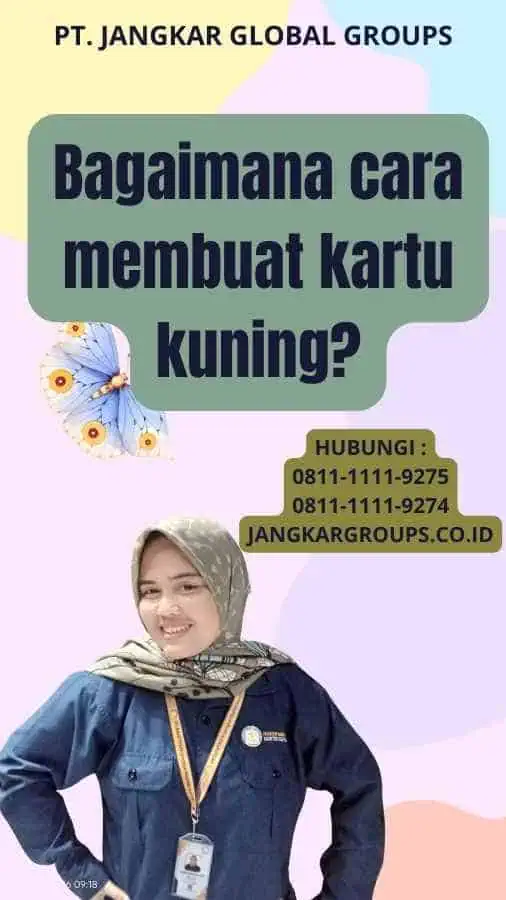 Bagaimana cara membuat kartu kuning?