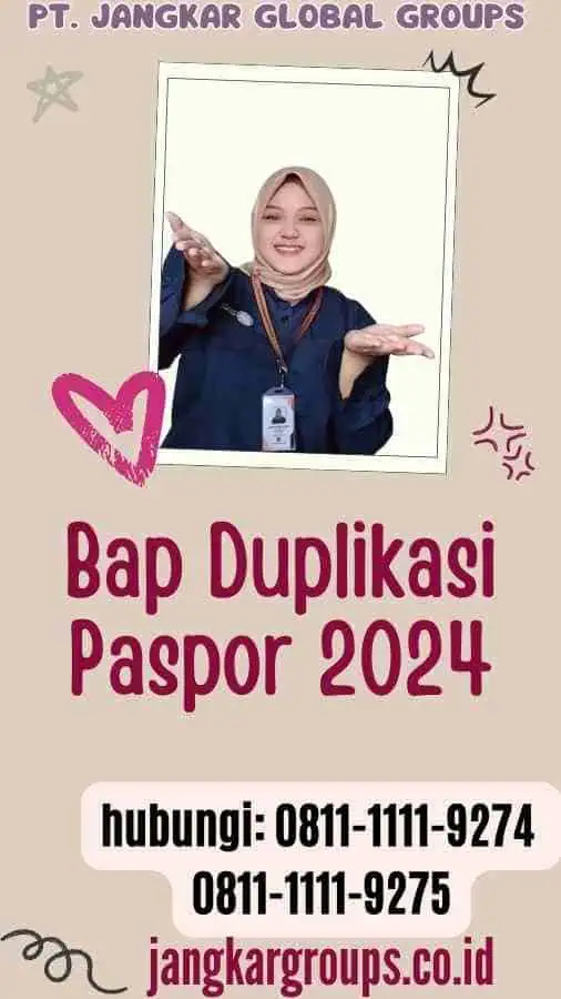 Bap Duplikasi Paspor 2024