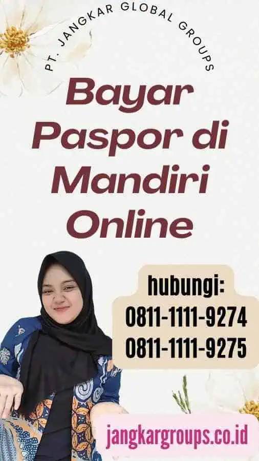 Bayar Paspor di Mandiri Online