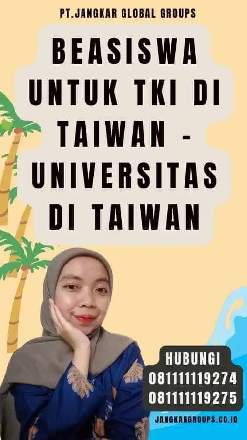 Beasiswa untuk TKI di Taiwan - Universitas Di Taiwan