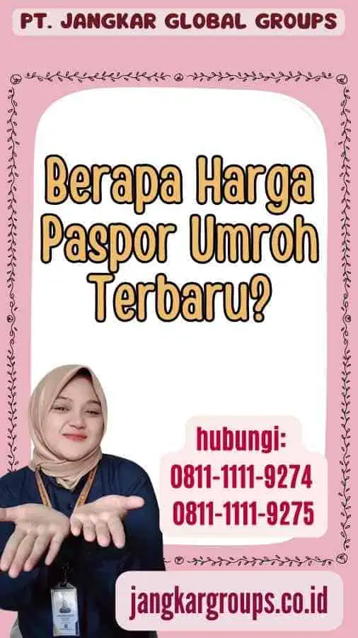 Berapa Harga Paspor Umroh Terbaru