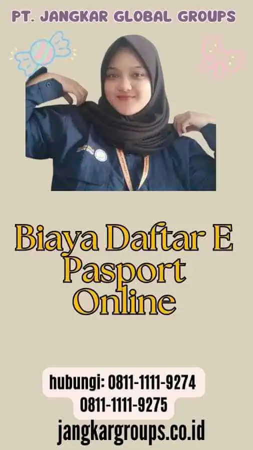 Biaya Daftar E Pasport Online