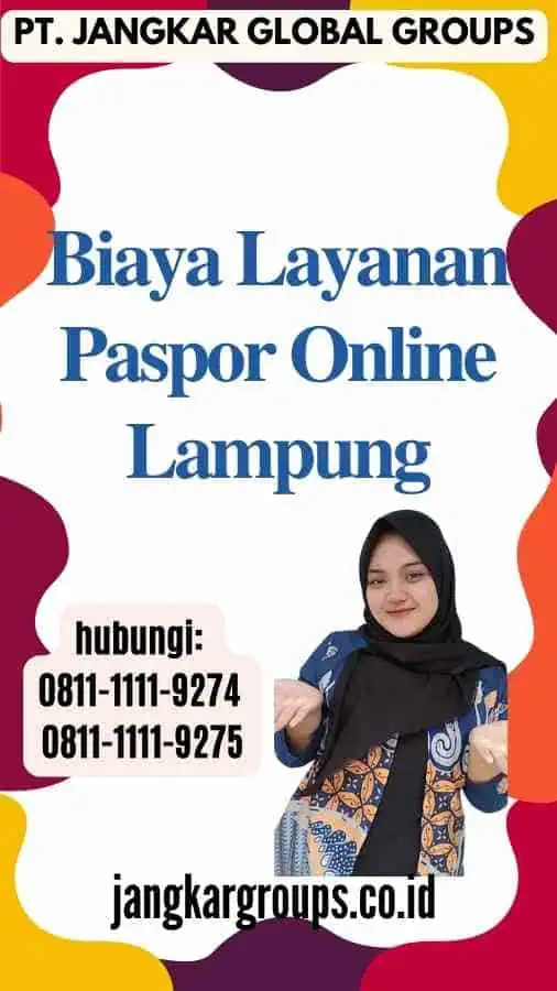 Biaya Layanan Paspor Online Lampung