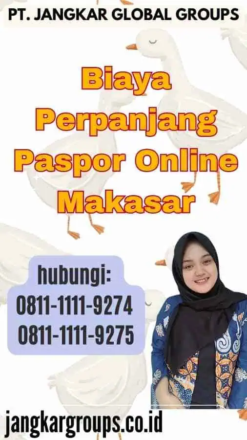 Biaya Perpanjang Paspor Online Makasar