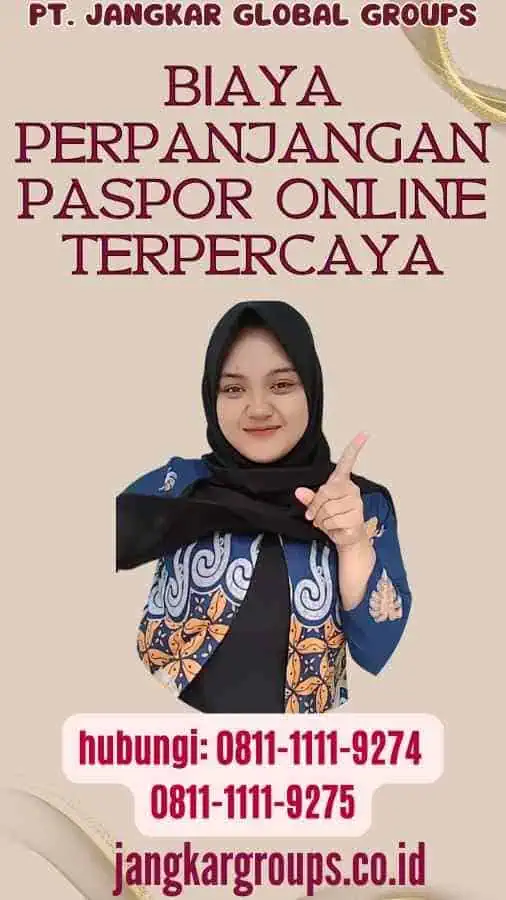 Biaya Perpanjangan Paspor Online Terpercaya