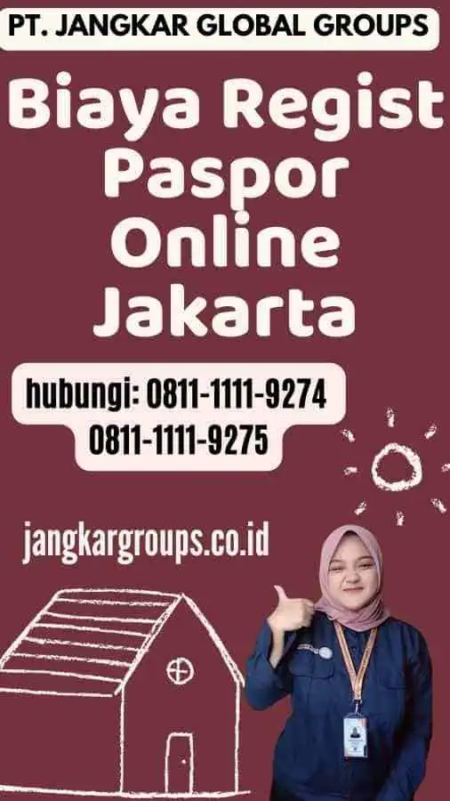 Biaya Regist Paspor Online Jakarta